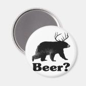 Bier? Magnet (Vorderseite/Rückseite)