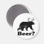 Bier? Magnet (Vorderseite/Rückseite)