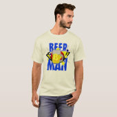 Bier Man T-Shirt (Vorne ganz)