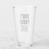 Bier Mat Collector Glas (Rückseite)