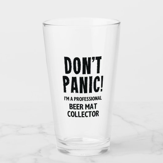 Bier Mat Collector Glas (Vorderseite)