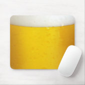 Bier-Mausunterlage Mousepad (Mit Mouse)