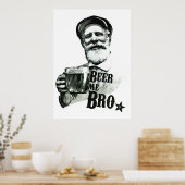 Bier me Bro Poster (Küche)