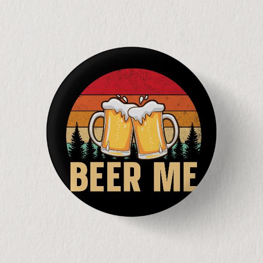 Bier-me-Design Button (Vorderseite)