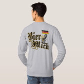 Bier Mich 2side T-Shirt (Schwarz voll)