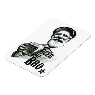 Bier mich Bro. Magnet