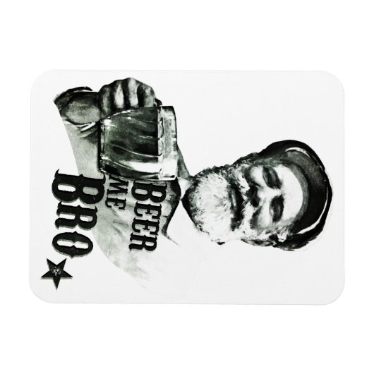 Bier mich Bro. Magnet (Horizontal)