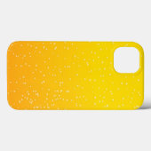 Bier mit kleinen Bubbles Background Art Case-Mate iPhone Hülle (Rückseite (Horizontal))