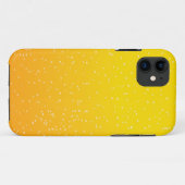 Bier mit kleinen Bubbles Background Art Case-Mate iPhone Hülle (Rückseite (Horizontal))