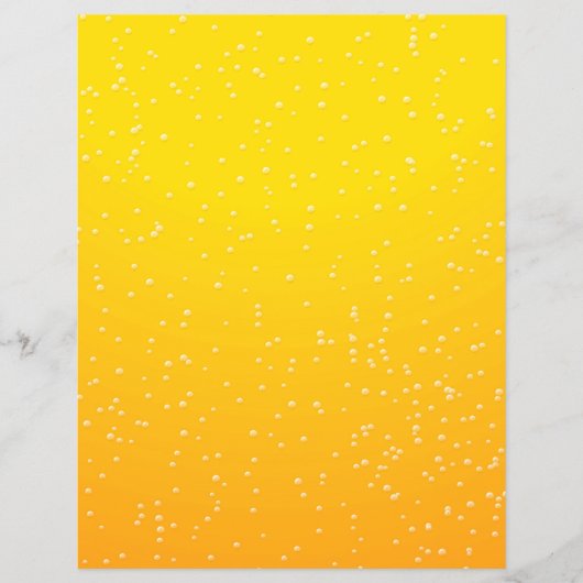 Bier mit kleinen Bubbles Background Art Flyer (Vorne)