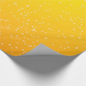 Bier mit kleinen Bubbles Background Art Geschenkpapier (Ecke)
