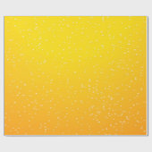 Bier mit kleinen Bubbles Background Art Geschenkpapier (Flach)