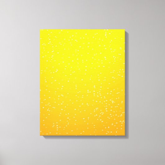 Bier mit kleinen Bubbles Background Art Leinwanddruck (Vorderseite)