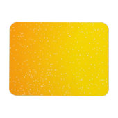 Bier mit kleinen Bubbles Background Art Magnet (Horizontal)