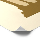Bier mit meinem Poster (Ecke)