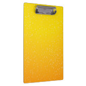 Bier mit Tiny Bubbles Klemmbrett (Rechts)