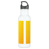 Bier mit Tiny Bubbles Trinkflasche (Rückseite)