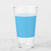 Bier Monster | Blue Background Glassware Glas (Rückseite)
