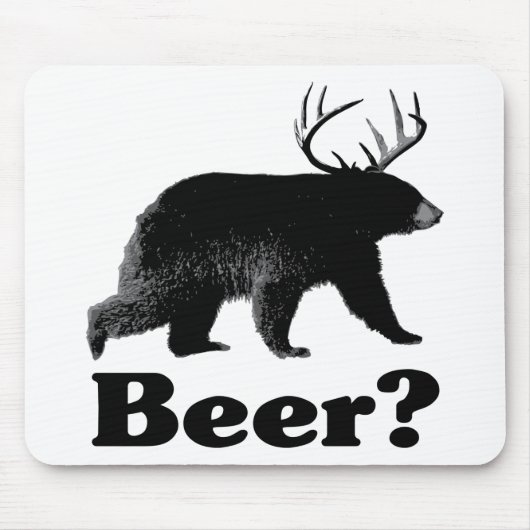 Bier? Mousepad (Vorne)