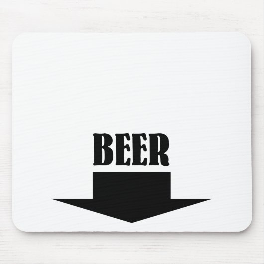 Bier Mousepad (Vorne)