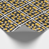 Bier-Muster Geschenkpapier (Ecke)