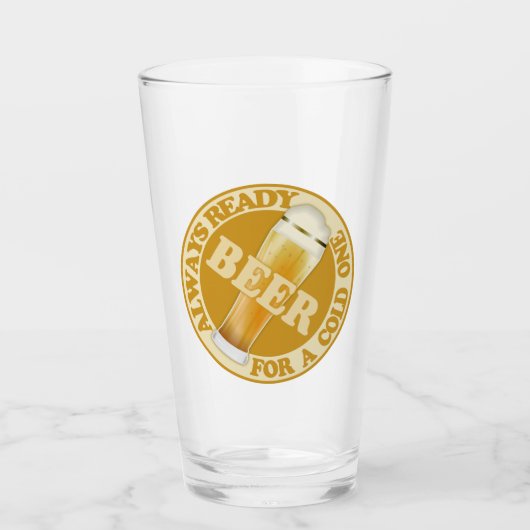 BIER-Name-Literglas Glas (Vorderseite)