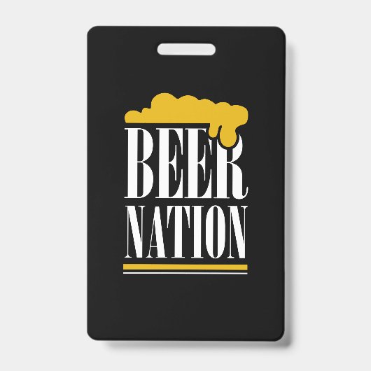 Bier Nation Ausweis (Vorderseite)