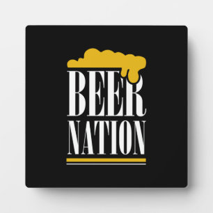 Bier Nation Fotoplatte