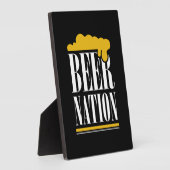 Bier Nation Fotoplatte (Seite)