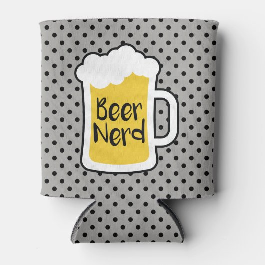 Bier-Nerd Dosenkühler (Vorderseite)