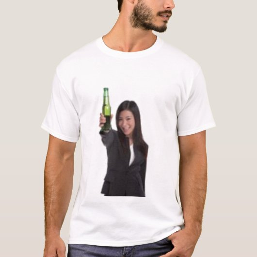Bier! Nicht gerade zum Frühstück mehr T-Shirt (Vorderseite)