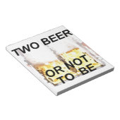 Bier Notizblock (angewinkelt)