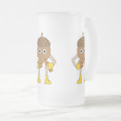 Bier Nut Mattglas Bierglas (VorderseiteRechts)