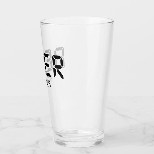 Bier O'Clock Oktoberfest Glas (Links)