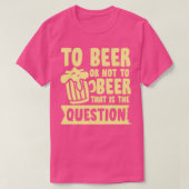Bier oder nicht T-Shirt (Design vorne)