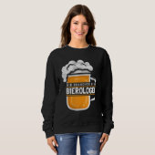 Bier Ologist Virologs Party Alkohol Sweatshirt (Vorne ganz)
