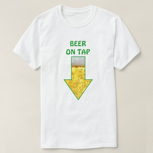 Bier On Stich Funny Tshirts (Design vorne)