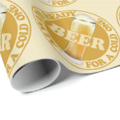 BIER-Packpapier Geschenkpapier (Rolleneckpunkt)