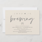 Bier Party Brautparty, Liebe braut Einladung (Vorderseite)
