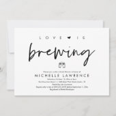 Bier Party Brautparty, Liebe braut Einladung (Vorderseite)
