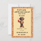 Bier-Party Einladung (Vorderseite)