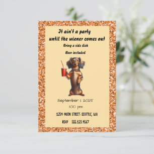 Bier-Party Einladung