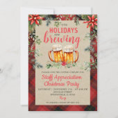Bier Party Holiday Brauerei Einladung (Vorderseite)
