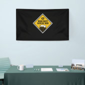 Bier Party mit meiner Ehefrau Banner (Messeveranstaltung)
