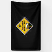 Bier Party mit meiner Ehefrau Banner (Vertikal)