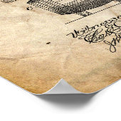 Bier-Patent Poster (Ecke)