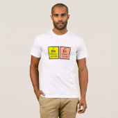 Bier-Periodensystem T-Shirt (Vorne ganz)