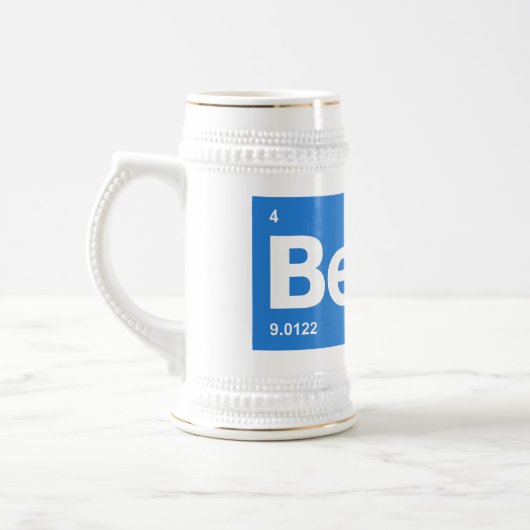 Bier periodisch bierglas (Links)