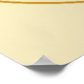 BIER-Plakat Poster (Ecke)