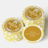 BIER-Poker-Chips Pokerchips (Stapel)